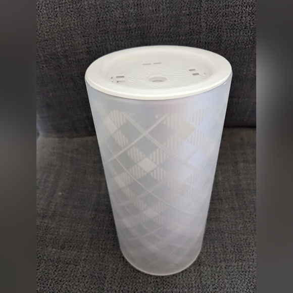 Accents 8in Satin Plaid Spa Candle Fountain With Remote By Valerie